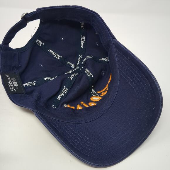 Titleist Spell Out Slideback Hat Blue One Size Adjustable New Era - Picture 7 of 10